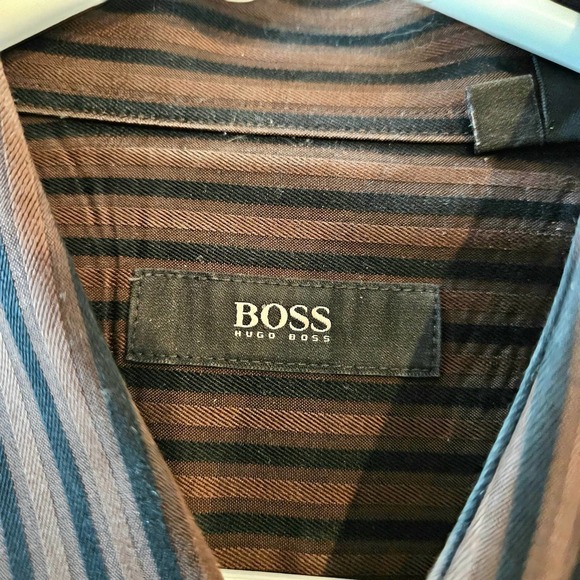 Men's Hugo Boss Dress Shirt 16.5, 32/33 - Picture 2 of 4